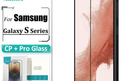 Nillkin Vidro Temperado Para Samsung S24 Ultra S23 S21 FE S24 S25 Protetor De Tela CP + Pro Cobertura Completa Película