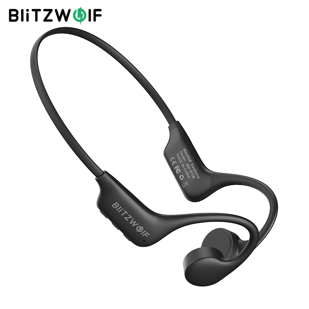 BlitzWolf ® BW-BTS8 Fones De Ouvido bluetooth Bone Conduction Fone Embutido Com Memória IPX8 De 32GB De Baixa Latência