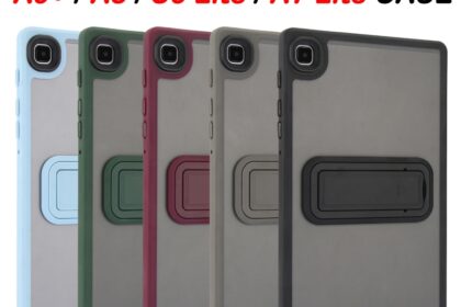 Para Samsung Galaxy Tab A9 A9 + A8 S6 Lite A7 8.7'0.4 10.5 11.0 Moda Com Suporte Fosco Caso Resistente A Quedas