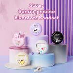 Fones De Ouvido Sanrio BL03 Bluetooth HD Talk Conexão Rápida Baixa Latência