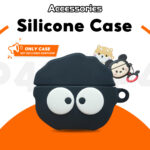 Capa Para Fones De Ouvido Lenovo LP40 Cartoon Cute Sílica Gel Protetor-Excluindo