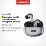 Lenovo LP5 Fones De Ouvido Bluetooth Alta Fidelidade Sem Fio Com Microfone 9D Estéreo IPX5 À Prova Dwaterproof Água Para
