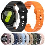 Pulseira De Silicone Esportiva , Acessórios Para Galaxy Watch 7 FE 6 5 Pro 4 45mm 44mm 40mm Classic 47mm 43mm 46mm 42mm