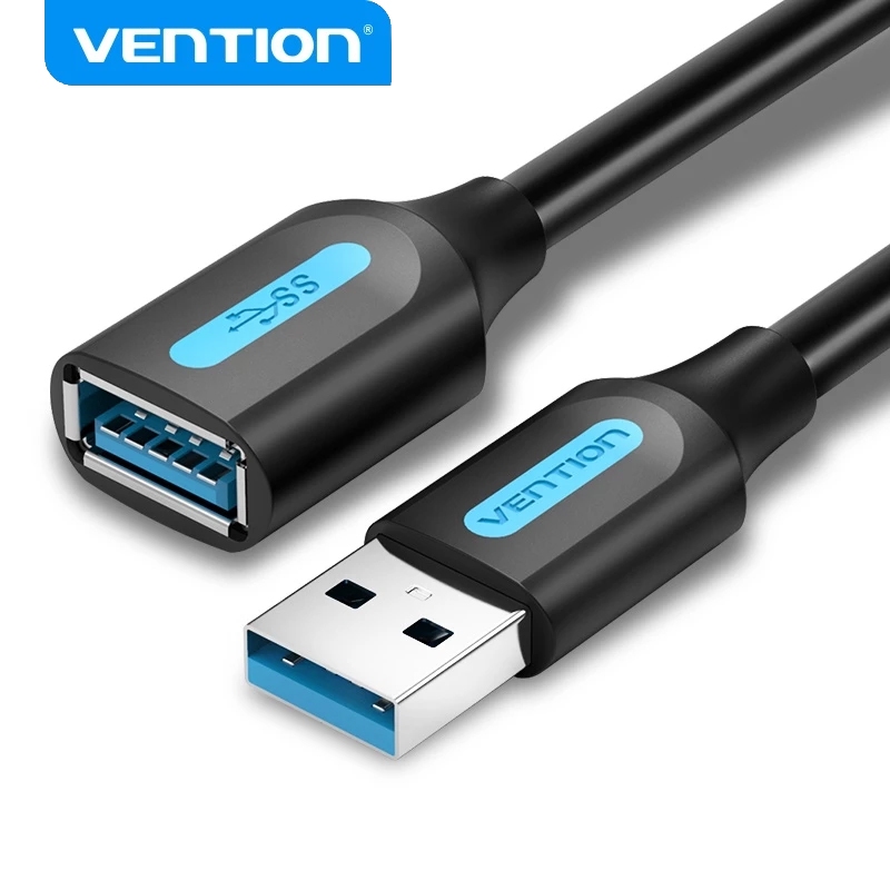 Vention Cabo Extensor USB 3.0 5Gbps Super Alta Velocidade De Sincronização De Dados Extensor Macho Para Fêmea PC Laptop