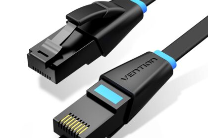 VENTION Cat6 Lan Ethernet Flat 1000Mbps Utp RJ45 Cat6 Gigabit Cabo De Rede De Alta Velocidade Para Notebooks PS 4 20M