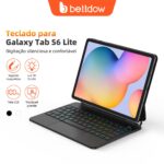 Teclado Mágico Bettdow Para Samsung S6 Lite Com Luz De Fundo LCD Bateria Não Incluído