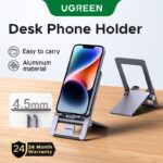 Suporte Telefônico De Mesa Dobrável Ugreen Ideal Para Chamadas De Vídeo-Compatível Com iPhone Sroug S20 A70 A10 Huawei