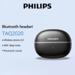PHILIPS TAQ2020 Fone De Ouvido Bluetooth HD Chamada Cancelamento Inteligente De Ruído Bateria De Longa Duração Baixa Lat