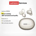 Lenovo RS106 Fones De Ouvido Bluetooth IPX5 À Prova D'água HIFI Qualidade De Som Confortável Durante O Exercício