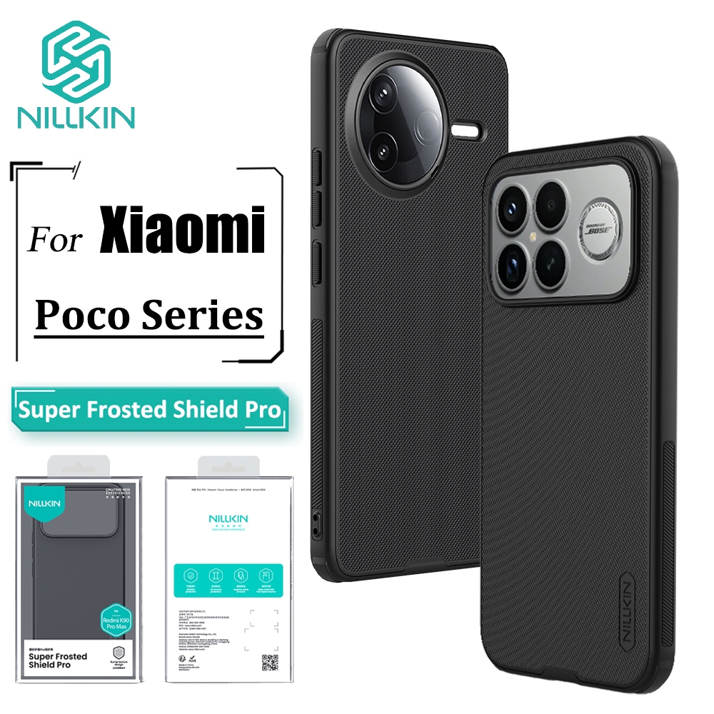 Nillkin Capa De Telefone Para Poco F8 Pro F7 F8 Ultra X7 X6 Ultrafina Fosca Anti Impressão Digital E Proteção Contra Que