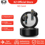 KZ Carol Wireless Ruído Ativo Cancelando Earbuds 55dB Redução De BT5.3 Microfone De Cancelamento AAC/SBC Fones De Ouvido HiFi Bluetooth