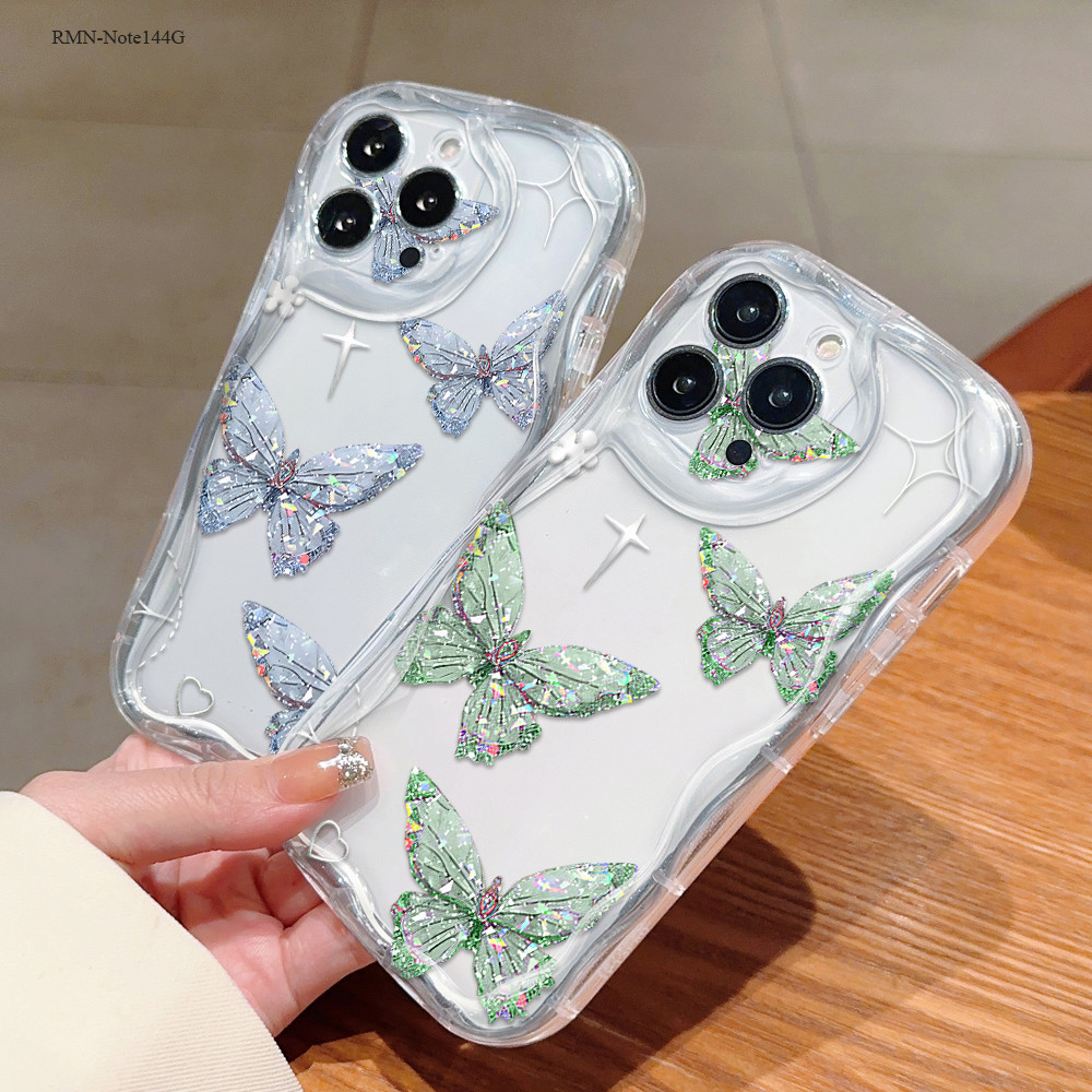Capa Para Xiaomi Redmi Note 14 13 12 11 11S 10 10S Pro 4G 5G Capinha Case Transparente Protetora TMNY3042