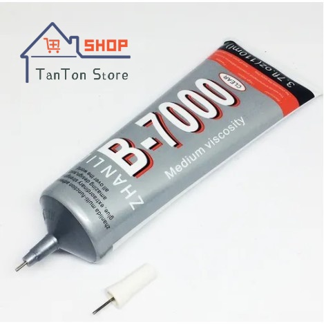 Cola para Fixar Telas e Componentes de celular B7000 110 ML Transparente T7000 110 ML Preta A Pronta Entrega