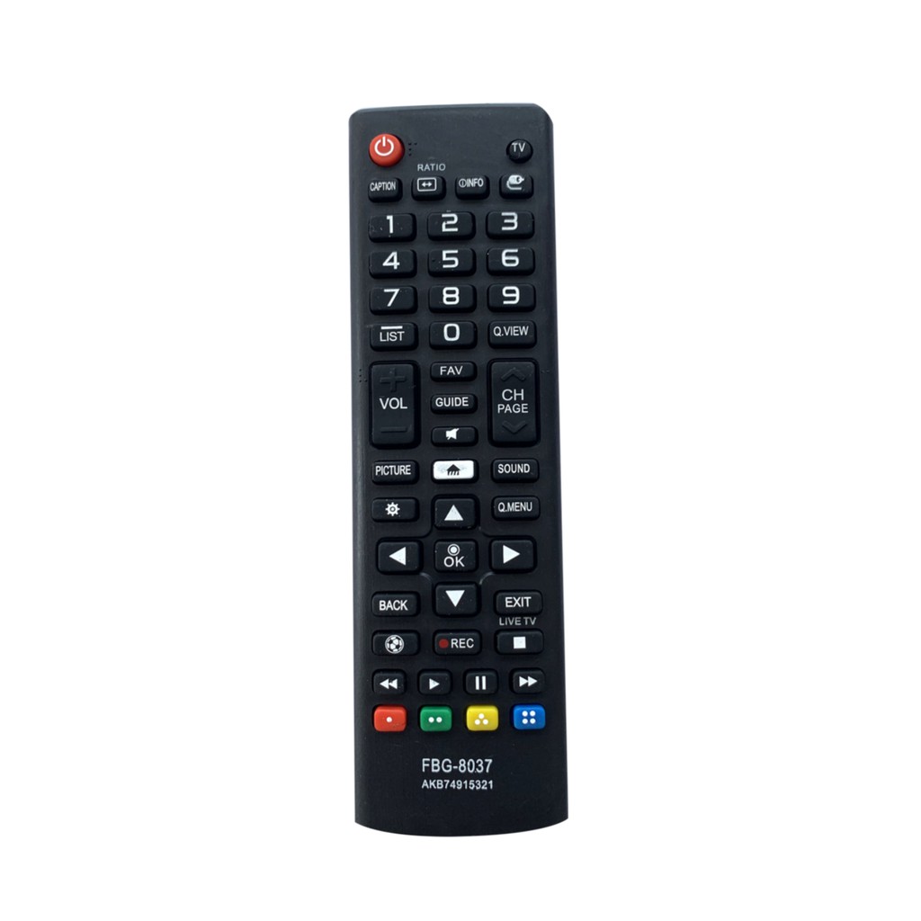 Controle Remoto compativel Para Tv Lg Smart Com Função Futebol Akb74915321 8037
