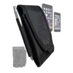 Porta Celular Táticobr Militar P/ Colete Modular Ou Cinto C/ Clip, Prendedor Ou Abotoado C/ Porta Canetas