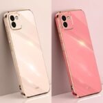 Capa De Silicone Macia Para Chapa Quadrada De Luxo Samsung Galaxy A03 164mm