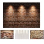 Fundos Fotograficos Tecido Newborn 3D Tijolos 2,20x1,50