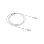 Cabo USB-C - USB-C 1,2m PVC branco Intelbras EUCC 12PB