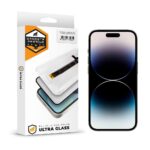 Película Ultra Glass Gshield p/ iPhone 14 Pro – Vidro Duplo Temperado e Bordas Reforçadas