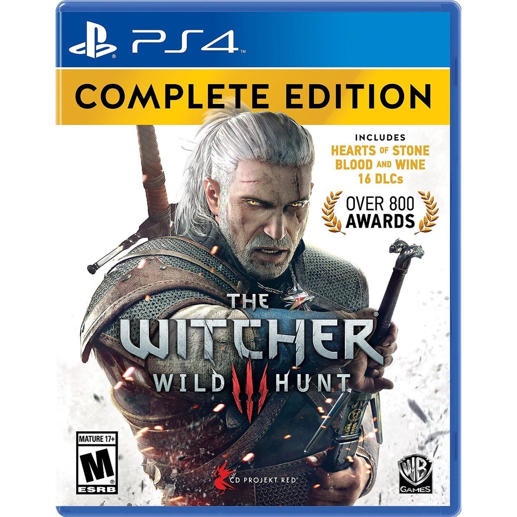 The Witcher 3 Wild Hunt Complete Edition PS4 Midia Fisica