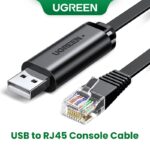 Cabo De Console Ugreen USB Para RJ45 RS232 Adaptador Serial Roteador Cisco 1.5m RJ 45 8P8C Conversor