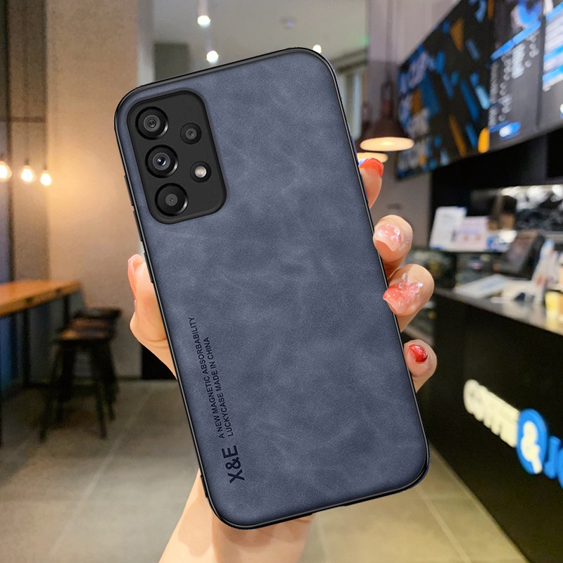 capinha Capa Magnética De Couro De Luxo Para Samsung A13 A33 A53 A73 A51 A71Choque Galaxy A12 A22 A52 A72 A52s A22s