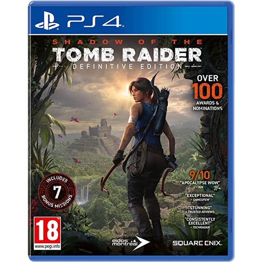 Shadow of the Tomb Raider Definitive Edition PS4 Midia Fisica