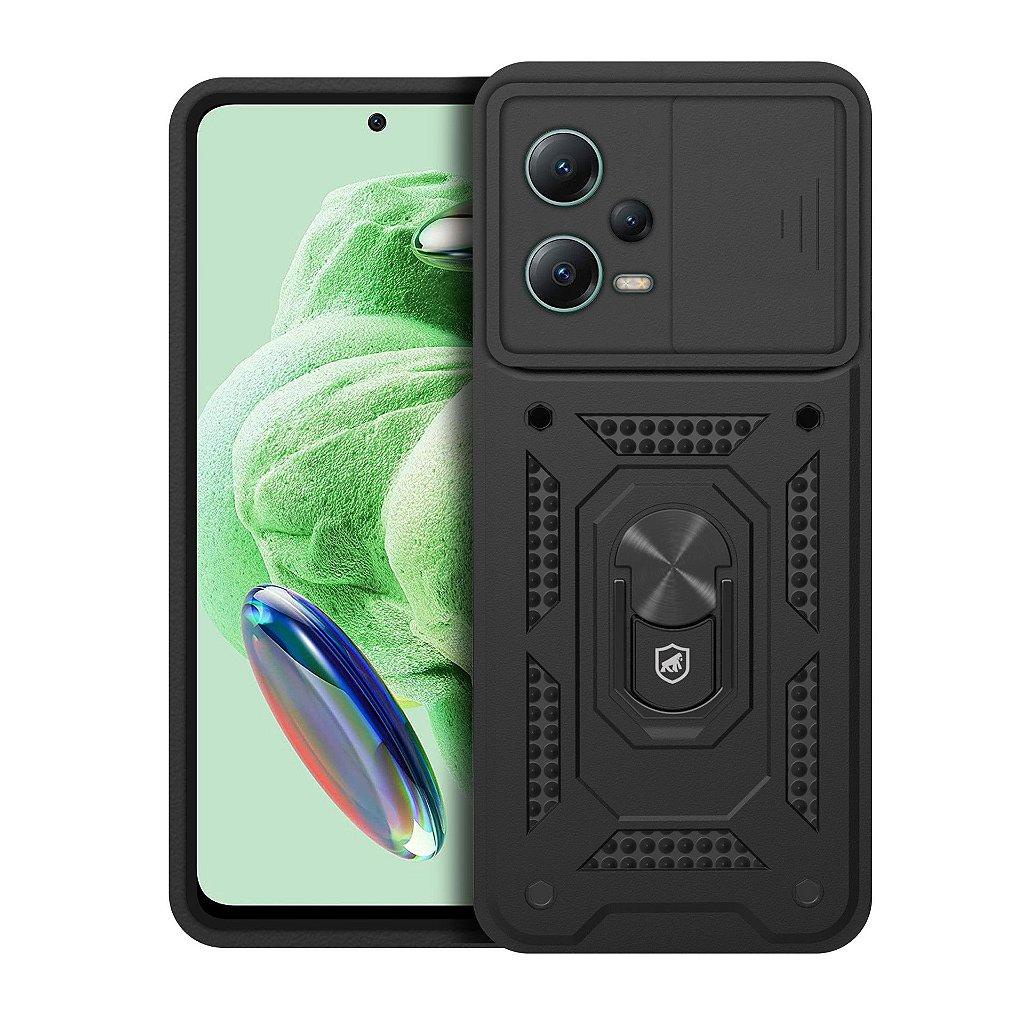 Capa Case Capinha Gshield Dinamic Cam Protection para Redmi Note 12 5G – Com Suporte Integrado