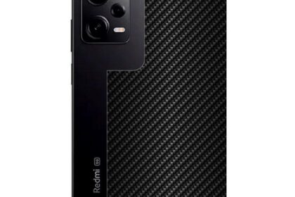Película para Redmi Note 12 Pro Plus 5G - Traseira de Fibra de Carbono Preta - Gshield