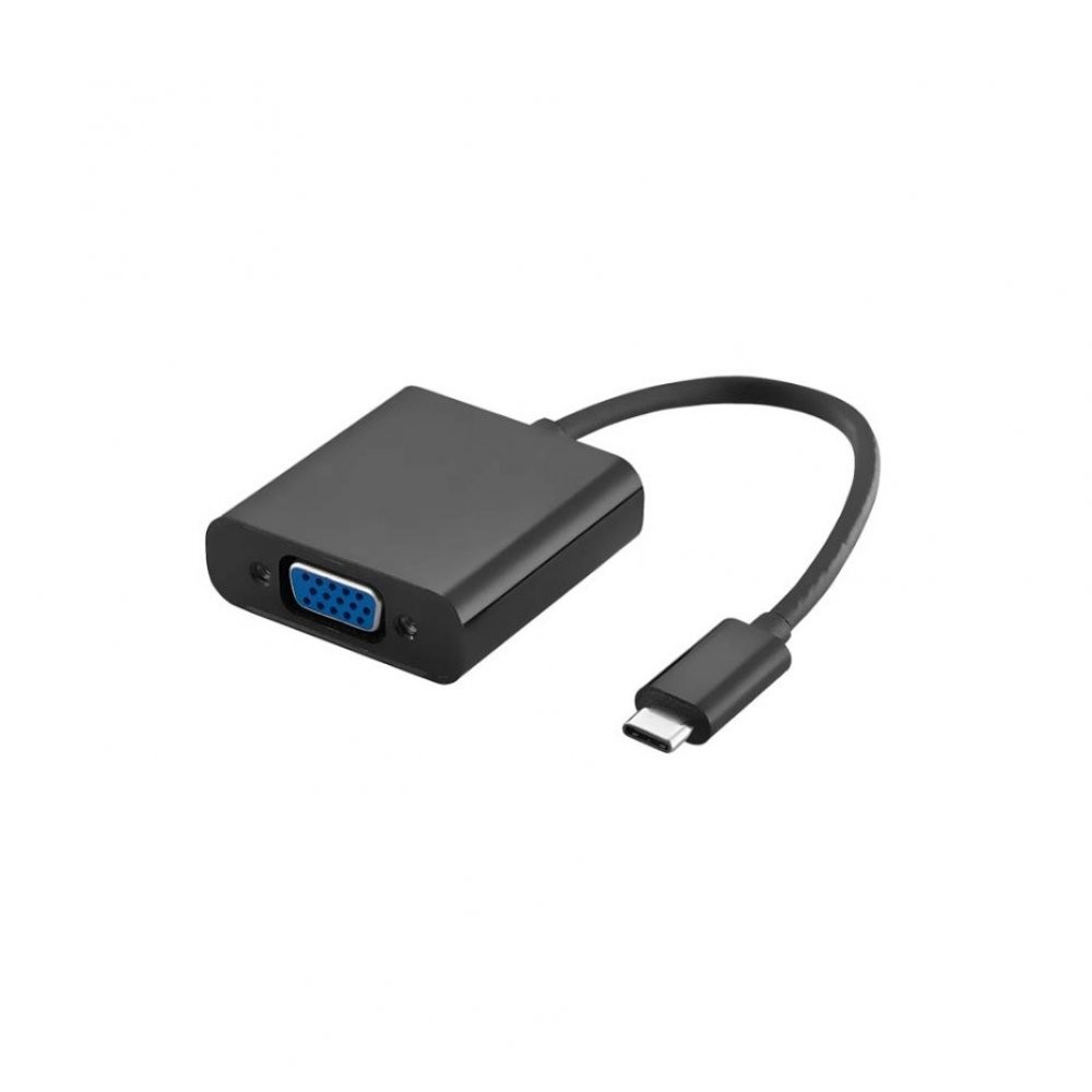 Conversor 60Hz 1920x1080 USB 3,1 Type C Macho X VGA 1080P Fêmea - WI372