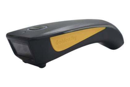 Leitor de Código de Barras 1D 2D QR Code Sem Fio Bluetooth USB Tela Pix FGTS Compatível Goldensky