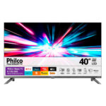 Smart TV 40 Polegadas PTV40M9GR2CGB Full HD LED Dolby Audio Roku TV Philco