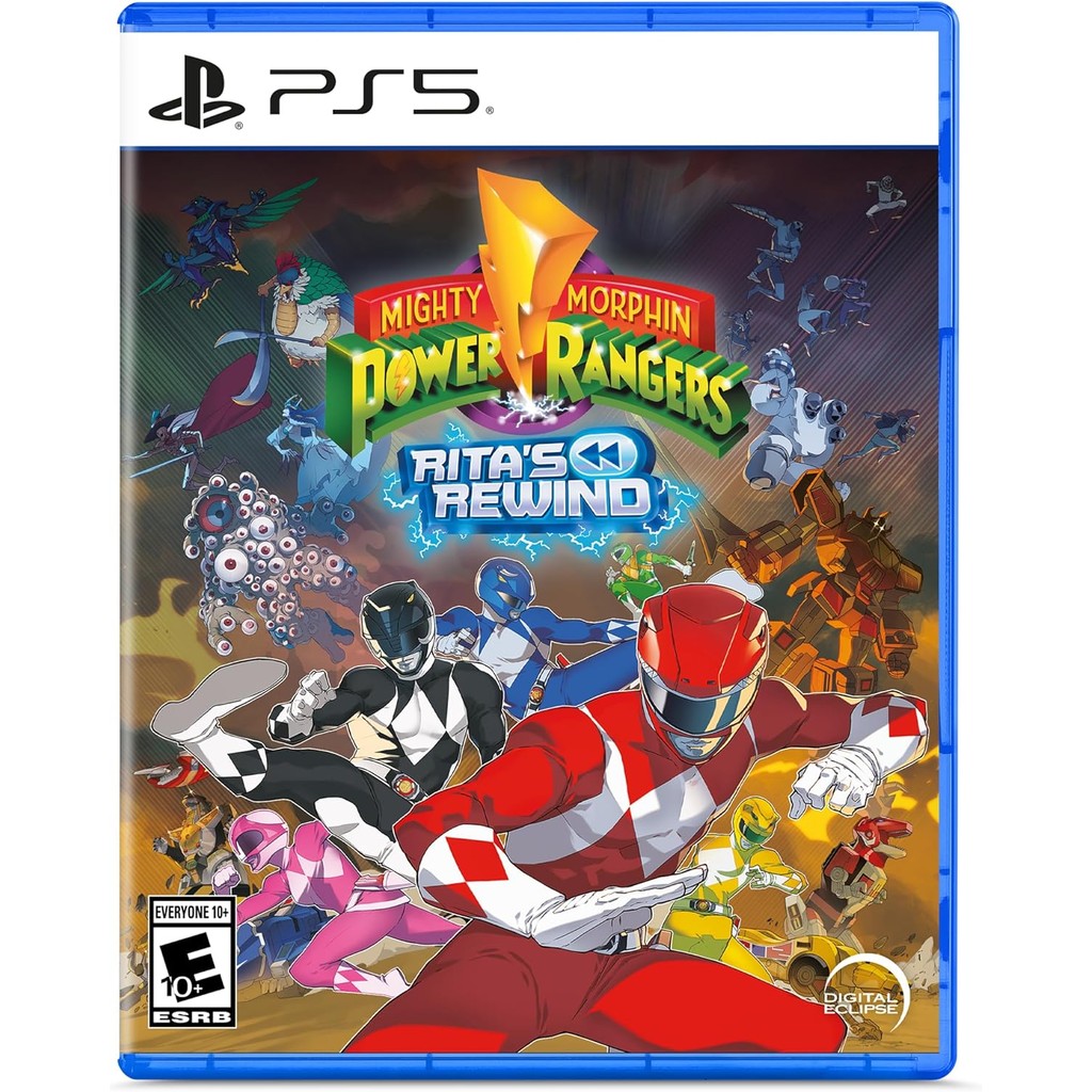 Mighty Morphin Power Rangers Ritas Rewind PS5 Midia Fisica