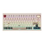 Teclado Mecanico Epomaker TH80 Pro V2, Switch Wisteria Linear, White, TH80PROV2-WH-WSLN