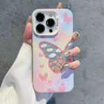 Capinha Capa Anti-impacto Luxo Antiderrapante libélulas para iPhone 14 13 16 11 12 15 7 8 pro max plus x XSMAX case