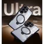 Capa protetora Xundd com suporte magnético para Samsung Galaxy S24Ultra S25Ultra S23+/S24+ S23FE/S24FE S25/S22