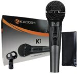 Microfone De Mão Com Fio Kadosh K1 Profissional