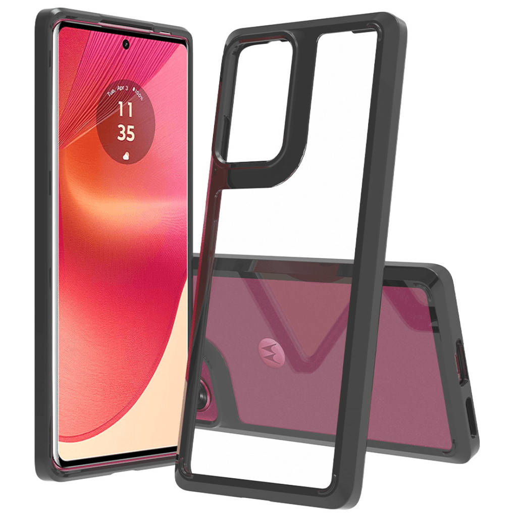 Capa Anti Impacto AZ Clear Bold para Moto Edge 50 Fusion