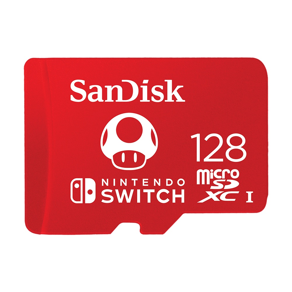 Cartão Memória SanDisk MicroSDXC 128GB Nintendo Switch