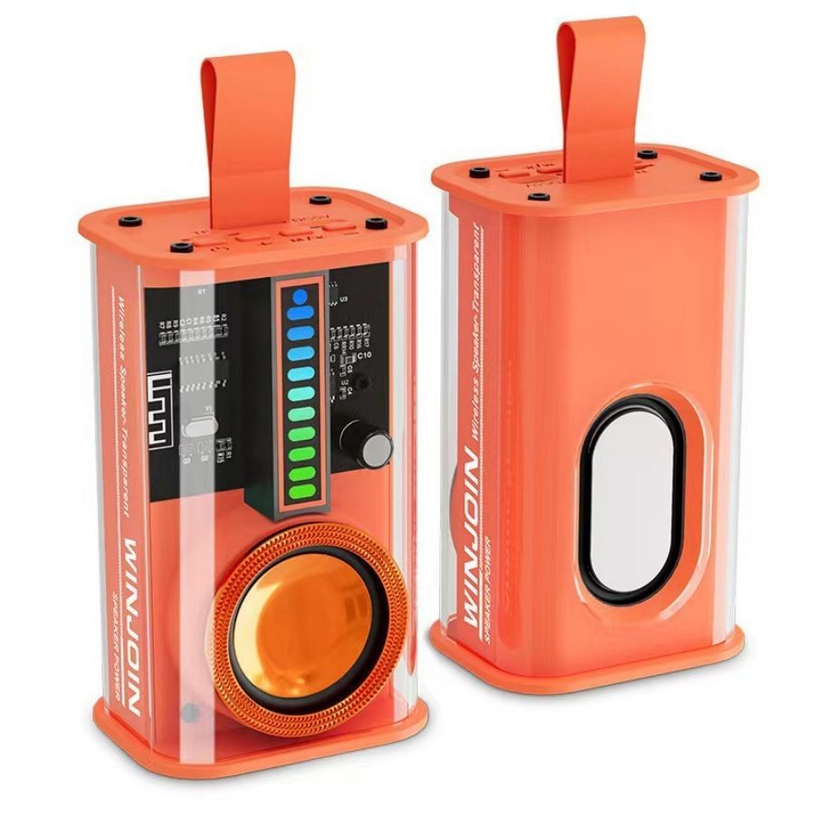 Caixa de som bluetooth RGB portátil Gas Station KTS