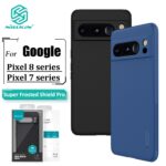 Nillkin Fosco Caso De Telefone Para Google Pixel 10 Pro 9 8 7 Ultra Fino TPU + PC Anti Impressão Digital À Prova De Choq