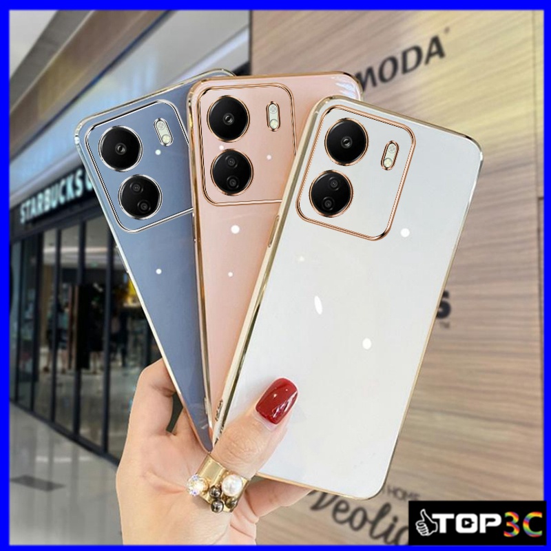 Capinha Redmi 13C Capinha Poco C65 Redmi 12/12C/10 5G/10C/10A/9C Caixa Telefônica De Borda Reta ZB