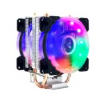 Cooler Fan LED RGB Processador CPU INTEL AMD 2100rpm Knup G-VR341