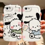 Anti-queda de onda Pacote completo Pachachia Dog Cartoon Soft Shell para iPhone 6 6s 6 Plus 6s Plus 6 Plus 6 8 SE2020 SE2022 7 Plus 8 Plus XS XS MAX 11 13 14 15 Pro Max Plus Caixa MINI