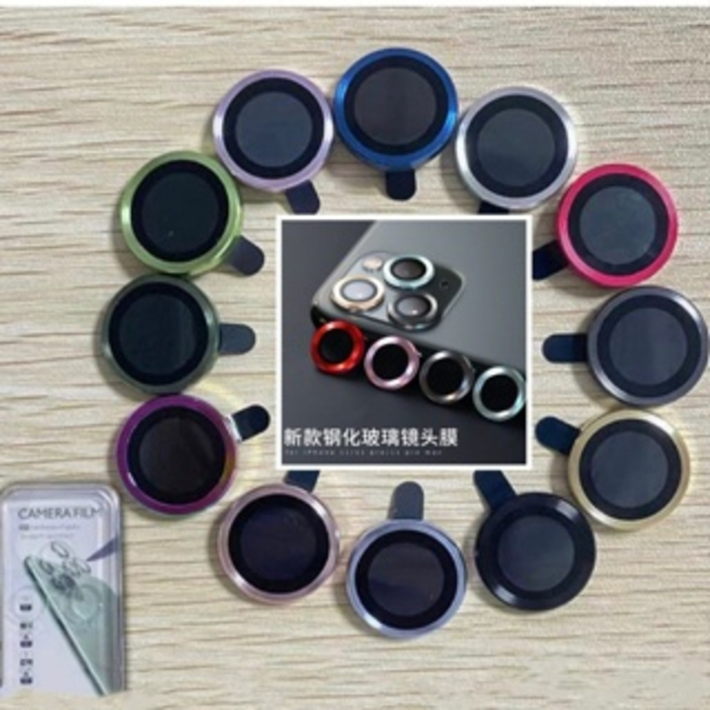 Kit Lente Película De Câmera Lisa Para Iphone 11 12 13 14 15 PLUS PRO MAX Promotion