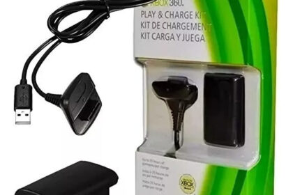 Bateria Carregador Controle P/ Xbox 360 Fat Super Slim