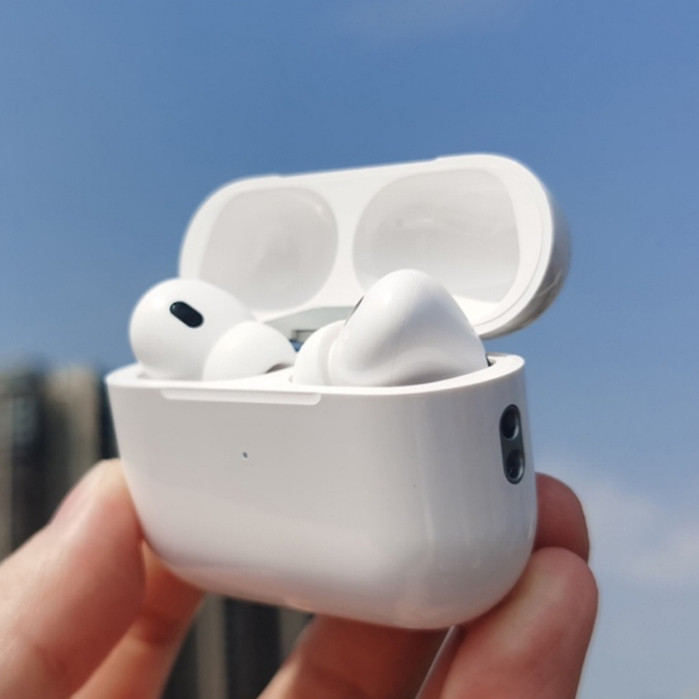 Airpods PRO 5 Com Cancelamento De Ruído Fone de Ouvido Sem Fio Bluetooth Pop-Up para iOS e Android