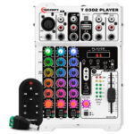 Mesa De Som Taramps T0302 Player Bluetooth 3 Canais 2 Saídas 12V RGB 72 Efeitos