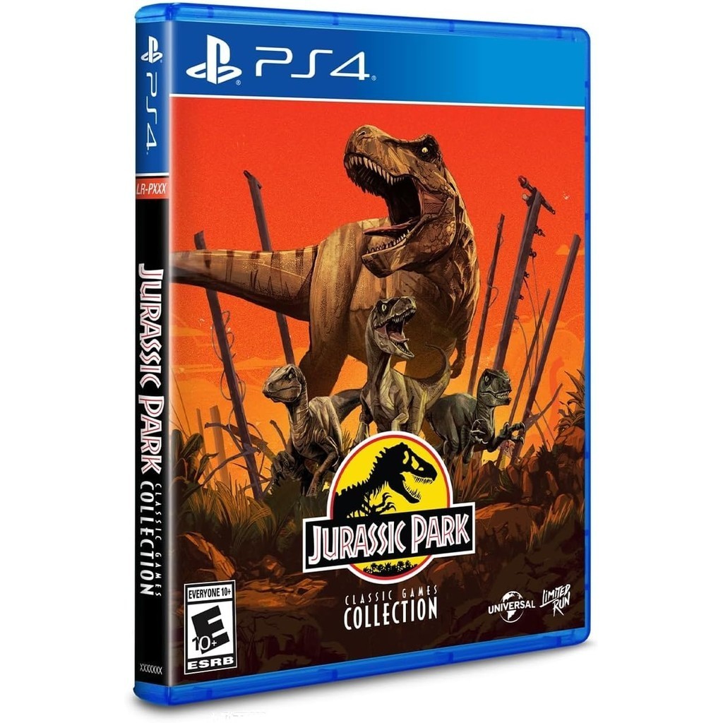 Jurassic Park Classic Games Collection PS4 Limited Run Midia Fisica