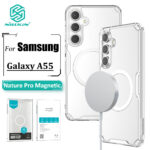 Capa Traseira À Prova De Choque Samsung Galaxy A55 Case（Only with magnetic suction function）